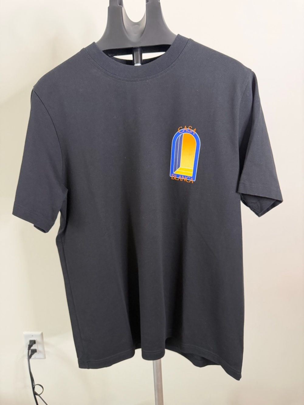 Casablanca Tennis Club Black Tee